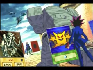 Kaiba summons The Blue eyes Ultimate Dragon for the first time