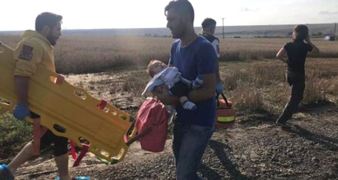 Feci Tren Kazasından Kucağındaki Çocuğuyla Birlikte Kurtulan Yolcu, Yaşananları Anlattı