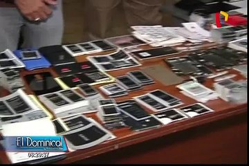 Centro de Lima: desbaratan banda que vendía celulares “bamba”