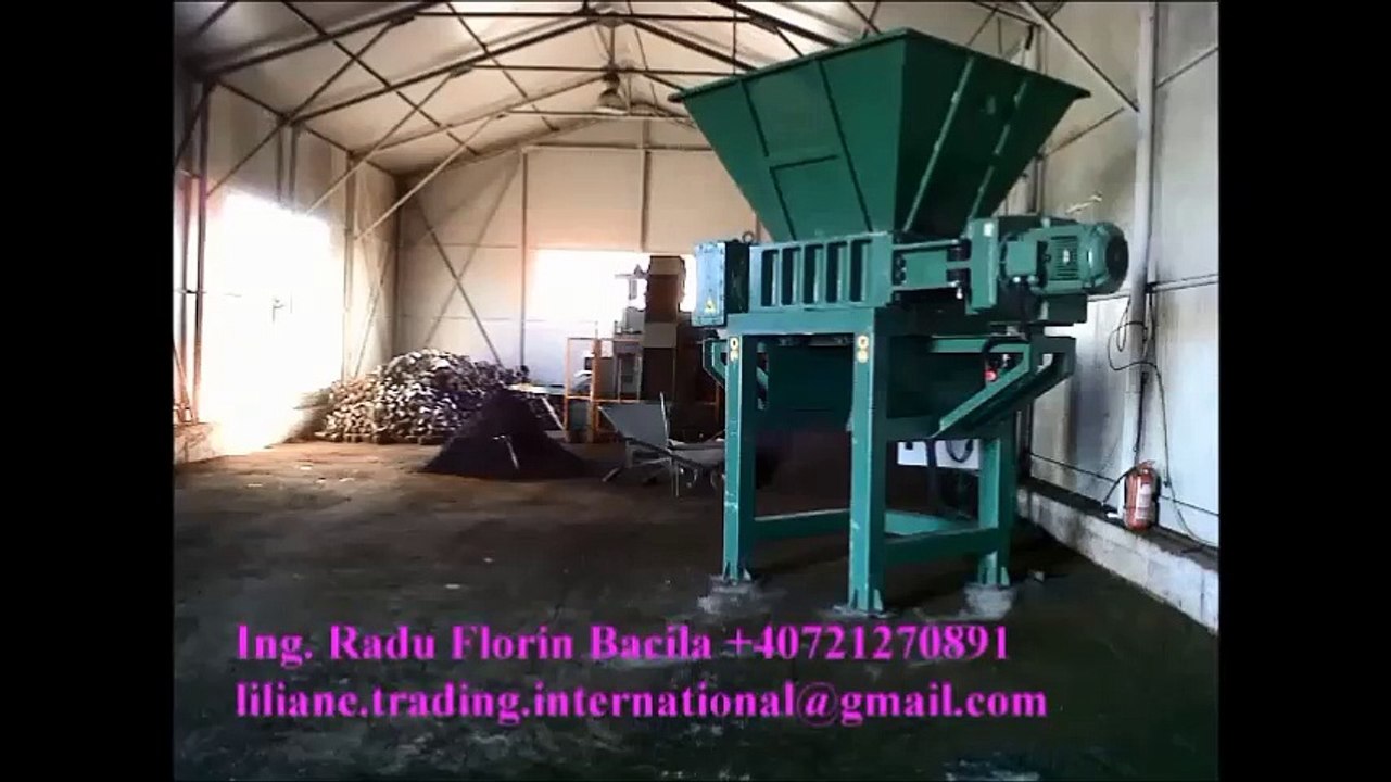 Bm-LTI-110 - Presa de brichetat span - Iron Chips press