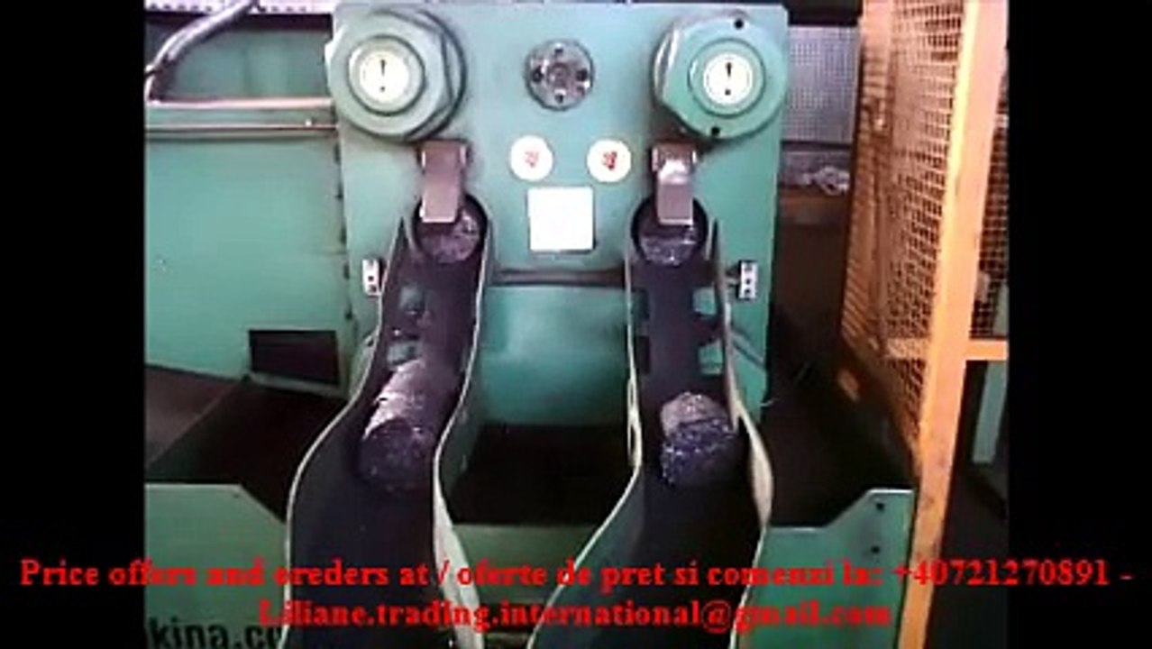 BM–LTI-110 - Prese de brichetat span - Iron chips press By Liliane Trading International