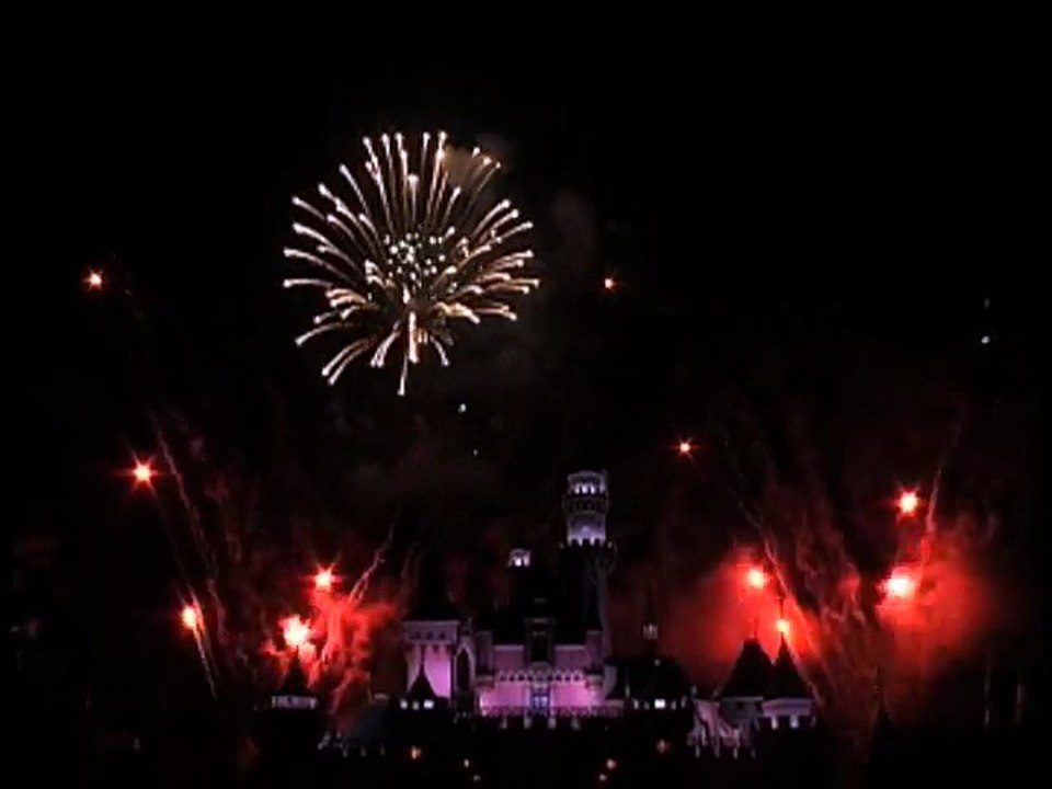Disneyland July 4th 2009 Fireworks Disney's Celebrate America!