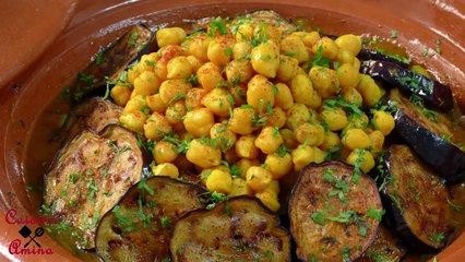 طاجين المدربل المراكشي بالدنجال و الحمص كيجي أكثر من رائع بمذاق جد لذيييذ