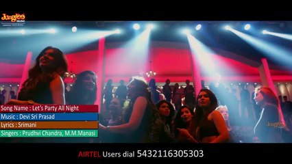 Let s Party All Night Full Video Song - Bellamkonda Sreenivas - Rakul Preet