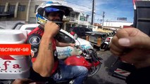 NOVA INTRO DO CANAL BARBEIRAGEM EM POÇOS DE CALDAS COM O PARALAMA DO YOUTUBE NA YAMAHA FAZER 250