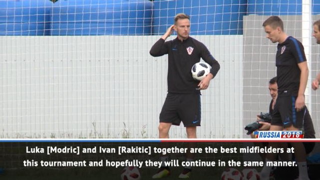 Modric and Rakitic are the best midfielders at the World Cup - Dalic