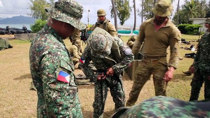 Descargar video: Philippine Marines Conduct Amphibious Operations at RIMPAC 2018