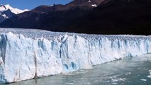 Melting ice at the glacier Perito Moreno in El Calafate