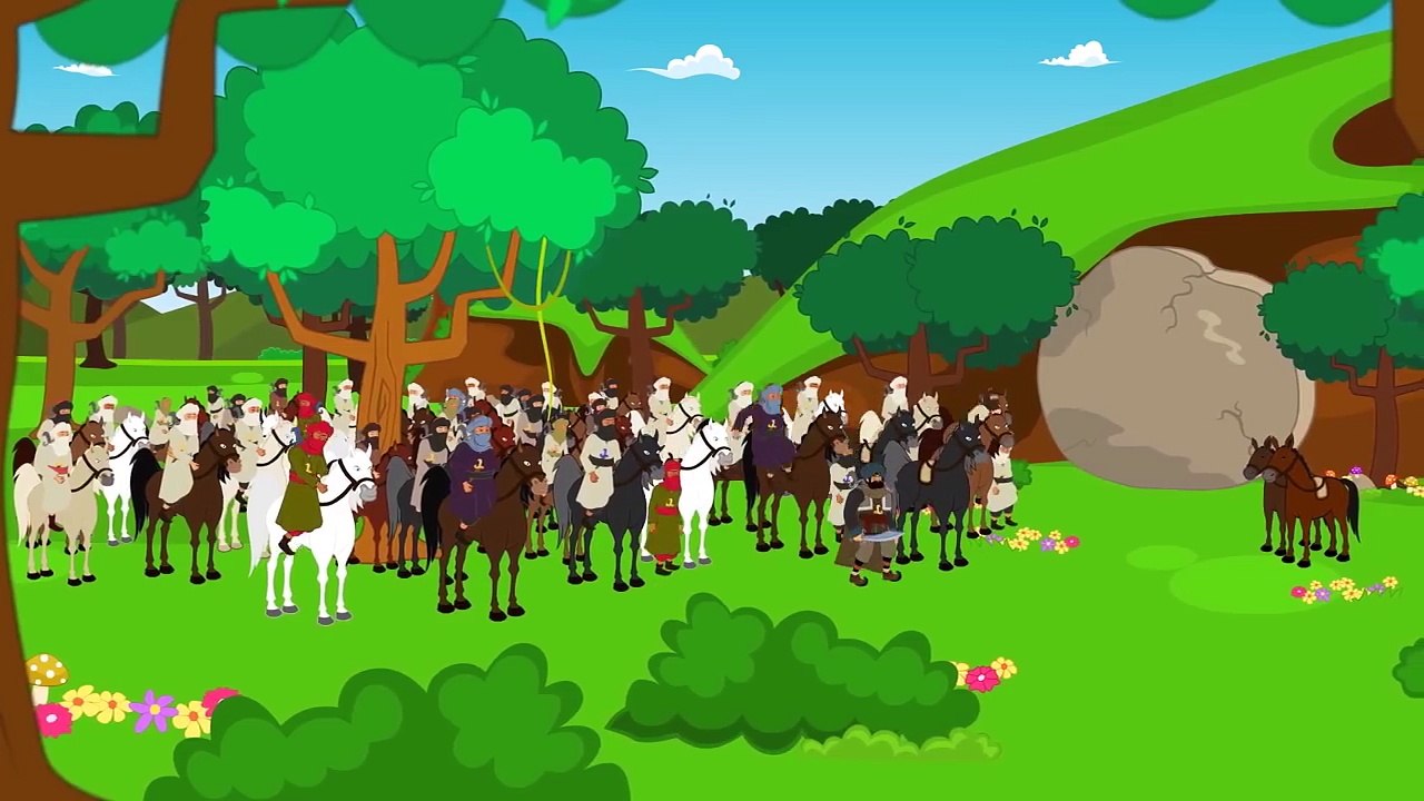 Ali Baba and the 40 Thieves kids story cartoon animation