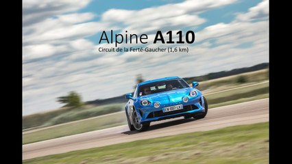 Alpine A110 (2018) - Un tour du circuit de la Ferté Gaucher