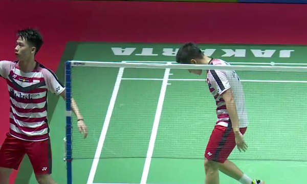 Marcus-Kevin Tundukkan Ganda Jepang di Final