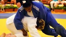 Idalys Ortiz of Cuba won the womens over 78 kilogram Olympic judo gold