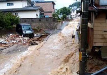 Fatal Flash Floods Hit Hiroshima, Japan