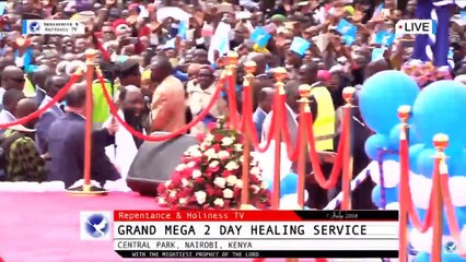 PROPHET OWUOR EXTRAORDINARY ENTRY INTO NAIROBI, KENYA