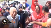 Najib, Rosmah tiba di mahkamah