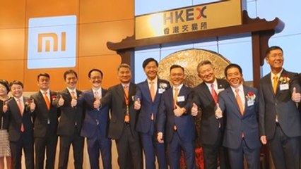 Xiaomi debuta en la Bolsa de Hong Kong con una caída del 2,9 %