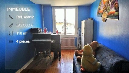 A vendre - Immeuble - BOURG-EN-BRESSE (01000) - 4 pièces - 110m²