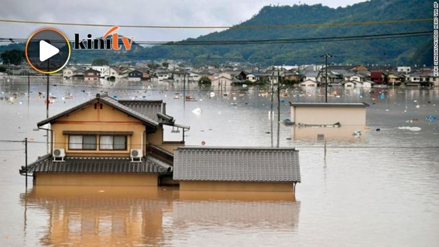 Jepun dilanda banjir luar biasa, 75 maut