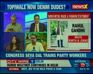Neta Fashion Make Over Congress Seva Dal Trains Party Workers