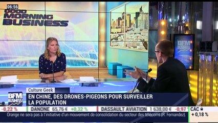 Anthony Morel: Des drones-pigeons pour surveiller la population chinoise - 09/07