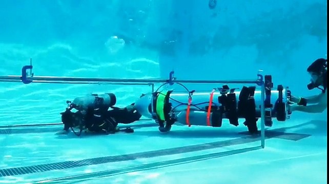 Thử nghiệm tàu ngầm mini dự định sẽ giải cứu đội bóng mắc kẹt