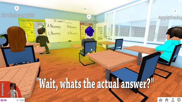 NEW CLASSES AT AMBERRY HIGH | Bloxburg High School | Roblox Roleplay
