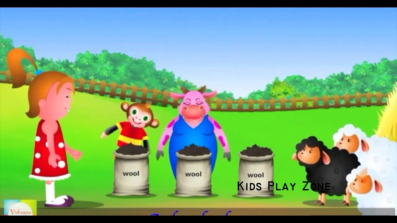 Baba black sheep nursery rhymes for kids-Rish Xyz @Kids Play Zone