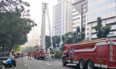 Pasca-Kebakaran Gedung Kemenhub, PNS Tetap Masuk Kerja