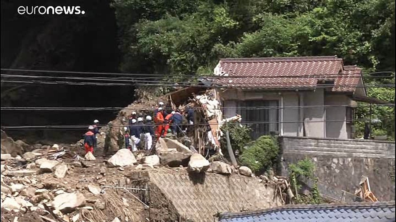Japán ítéletidő: már több mint 100 a halálos áldozatok száma