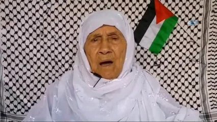 Filistinli 88 Yaşındaki Kadından Erdoğan'a "Kudüs" Mesajı
