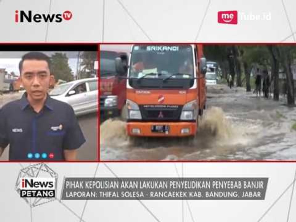 Kondisi Terkini Banjir Dijalan Rancaekek, Kab Bandung - iNews Petang 20/03
