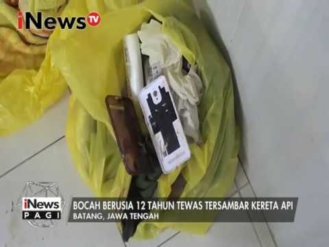 Selfie berujung maut, bocah berusia 12 tahun tewas tersambar kereta api - iNews Pagi 06/02