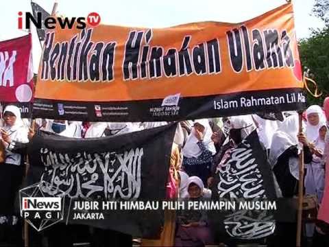 Tolak kriminalisasi ulama, Jubir HTI himbau pilih pemimpin muslim - iNews Pagi 06/02