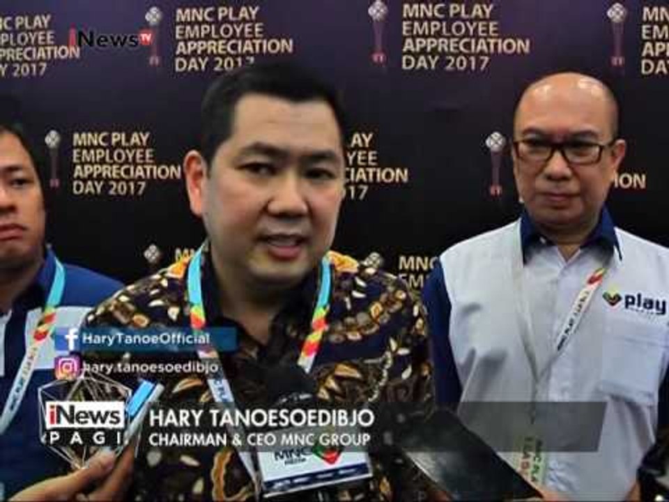 MNC Play memberikan penghargaan kepada karyawan yang berdedikasi tinggi - iNews Pagi 04/02