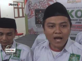 Laskar Santri Nusantara di Mojokerto kecam pendataan Ulama - Special Report 06/02