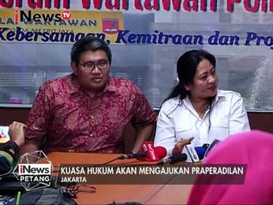 Kuasa Hukum Firza Ajukan Praperadilan, Karena Polisi Dianggap Campur Adukan BAP - iNews Petang 06/02