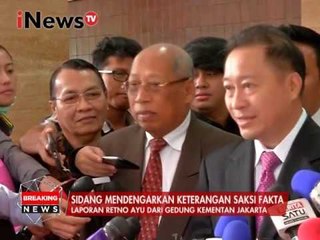 Live Report : Retno Ayu, Mengawal sidang Ahok - Breaking News 07/02