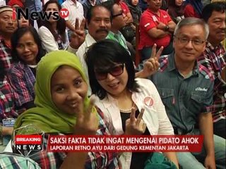 Live Report : Mengawal sidang Ahok - Breaking News 07/02
