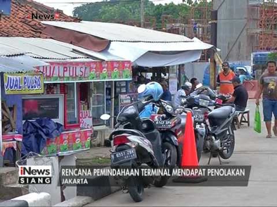 Rencana pemindahan Terminal Lebak Bulus mendapat penolakan - iNews Siang 07/02