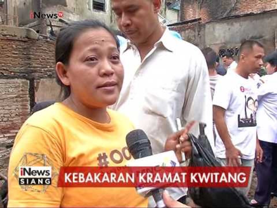 40 rumah terbakar, 1 orang meninggal dan 1 orang terluka dalam kebakaran kwitang - iNews Siang 08/02