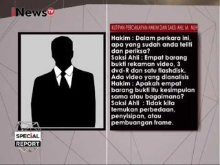Kutipan Percakapan Hakim & Saksi Ahli M. Nuh Saat Sidang Ahok ke 9 - Special Report 07/02