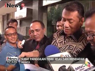 Surat Panggilan Dianggap Tidak Jelas, Bachtiar Nasir Tak Mau Hadiri Pemeriksaan - iNews Petang 08/02
