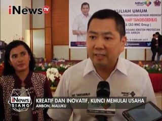 HT berdialog dengan pemuka agama di kota Ambon - iNews Siang 09/02