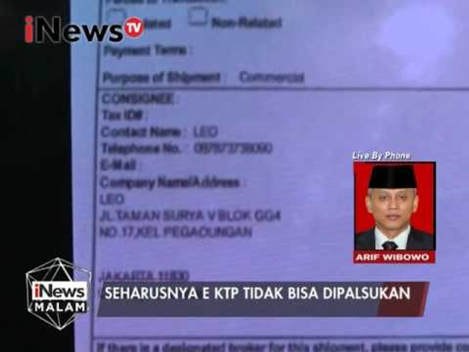 Telewicara : Arif Wibowo, Kisruh KTP ganda - iNews Malam 09/02