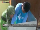 KPUD DKI Jakarta Gelar Simulasi Pilkada Bagi Penyandang Disabilitas - News Petang 10/02