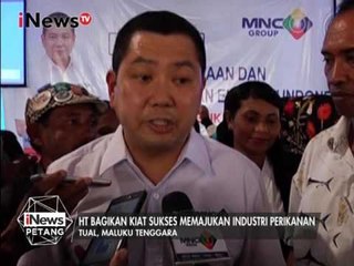 Download Video: Kegiatan Partai Perindo, HT bagikan kiat sukses memajukan industri perikanan - iNews Petang 10/02