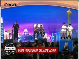 AHY : Kita Ingin Menata PKL, Tak Perlu Digusur Namun di Kembangkan - Debat Pilkada DKI III