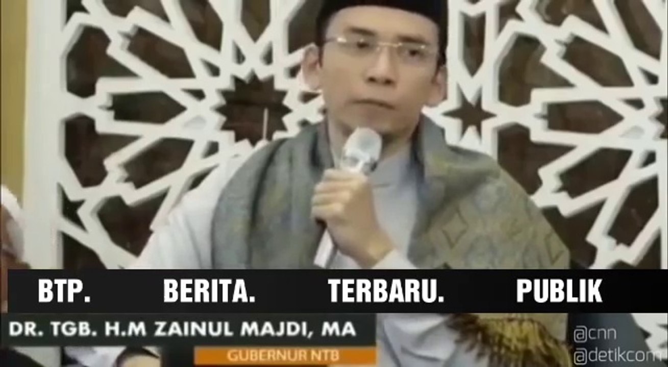 TGB EMOSI! INI PESAN TEGAS TGB UNTUK PA 212 DAN PARA ULAMA?