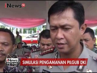 POLRI Gelar Simulasi Pilkada di Jakarta - iNews Petang 08/02