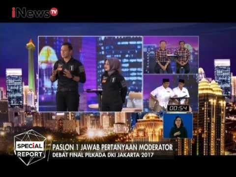 AHY : Pak Basuki Lugas, Tapi Harus Bisa Dibedakan Antara Tegas Dengan Kasar - Debat Pilkada DKI III